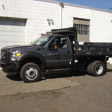 Ford F450 with 9` Airflo mason  dump and central hydraulics