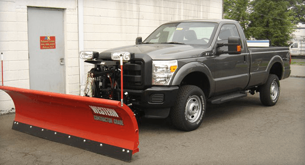 Western commercial snow plow