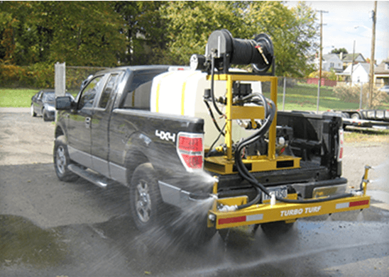 Turbo Turf truck-mounted ice control sprayer
